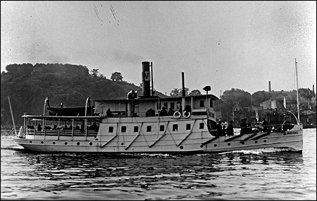 Åkers Kanal på Saltsjön, Stockholm 1913