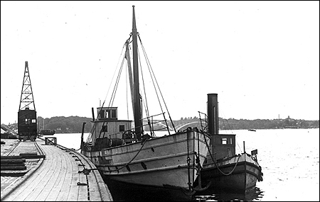 Sigtuna vid S�der M�larstrand, Stockholm ca 1940