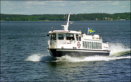 Sandö Express utanför Stegesund 2000-06-15