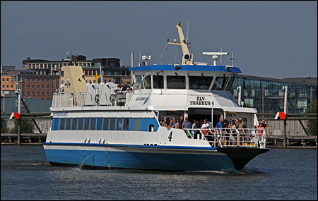 �lv-Snabben 4 utanf�r Lilla Bommen, G�teborg 2014-07-05