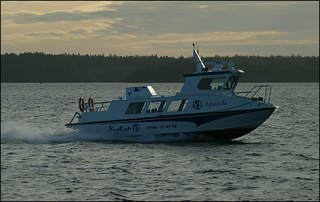 Aquarella på Grindafjärden 2006-11-15