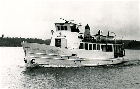 Sundsnäs på Glafsfjorden 1976-07-30