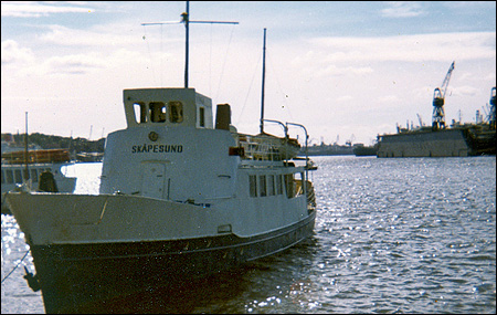Skåpesund i Göteborg 1972