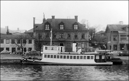 Bo Simson i Vaxholm 1941