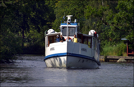 Axel vid sltten i Nttrabyn 2004-07-24