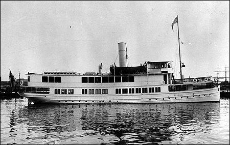 Brevik utanf�r Eriksbergs Mekaniska Verkstads AB, G�teborg 1909-07