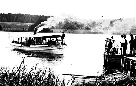 Brunnsviken vid S�tra �ng, Danderyd 1899-07-09