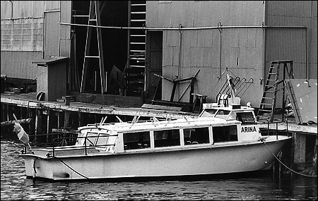 Carina vid Djurgrdsvarvet, Stockholm 1972-04