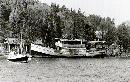 Carl Johan vid Sommens strand 1984-05-21