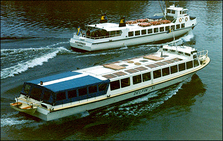 Delfin XI vid Waldemarsudde, Djurg�rden 1977