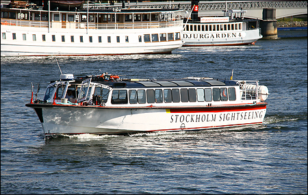 Delfin III på Strömmen, Stockholm 2012-04-27