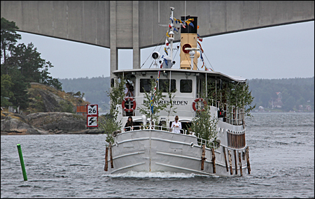 Riddarfjrden i Farstasundet, Gustavsberg 2013-08-17