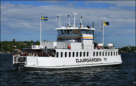 Djurgården 11 utanför Slussen, Stockholm 2006-06-06
