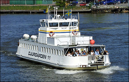 Djurgården 11 utanför Gröna Lund, Stockholm 2002-05-11