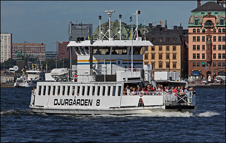 Djurg�rden 8 p� Str�mmen, Stockholm 2012-07-27