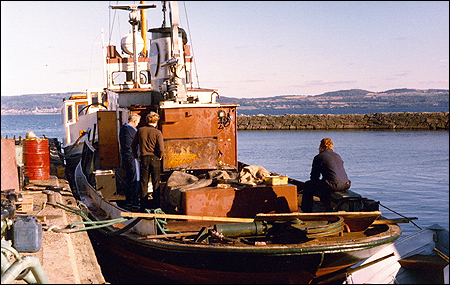 Wisingsborg under ombyggnad p Visings 1979