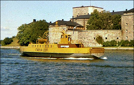 Färja 61/230 i Vaxholm 1967