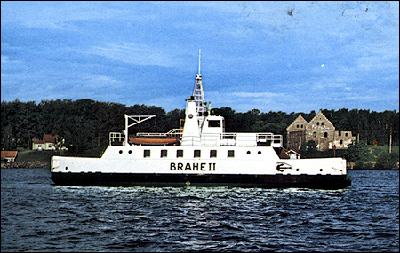 Brahe utanf�r Visings� hamn