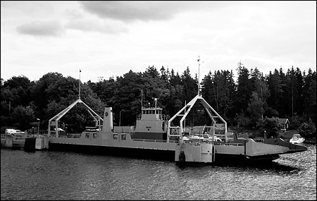 Felicia vid Norrsunds f�rjel�ge, Blid� 1993-07-05