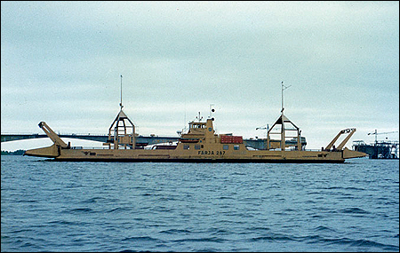 F�rja 61/287 mellan Seskar� och Kuusitiipuri, Haparanda 1978