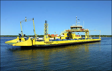 Veronica vid f�rjel�get i �regund 2004-06-03