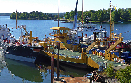 Kajsa-Stina vid Ten� varv AB, Vaxholm 2013-09-03