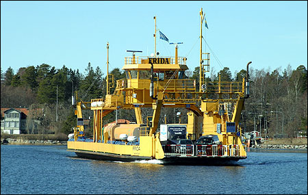 Frida vid Furusund 2004-03-30