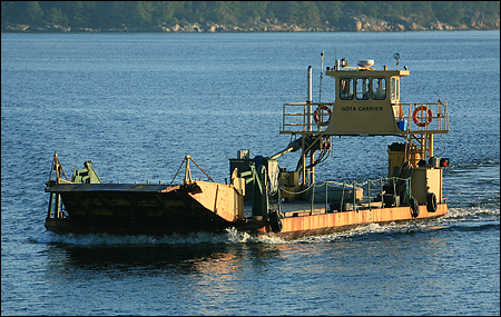 G�ta Carrier p� Kl�vholmsfj�rden, Arboda� 2007-09-27