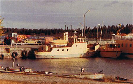 F�rja 63/70 i Byviken, Holm�n 1984