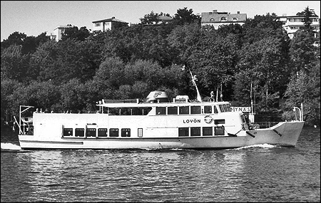 Lov�n i Essingesundet, Stockholm 1977-08-07