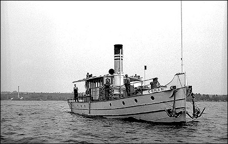 G�ran vid Sanda, Mora i slutet av 1940-talet