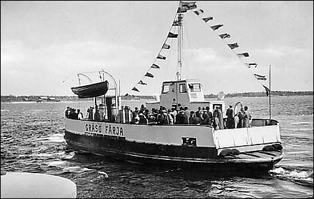 Gr�s� F�rja mellan �regrund och Gr�s�