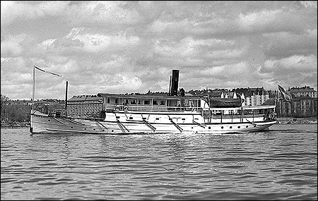 Gripsholm p� Riddarfj�rden, Stockholm 1927