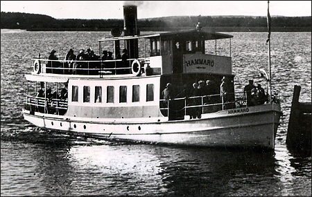 Hammar� vid Hammar� �ngb�tsbrygga