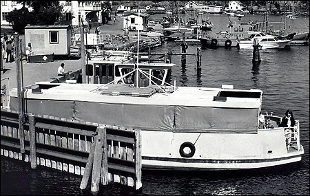 Hamnf�rjan III i Marstrand 1974-05-19