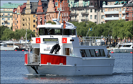 H�ttan p� Riddarfj�rden, Stockholm 2020-07-17
