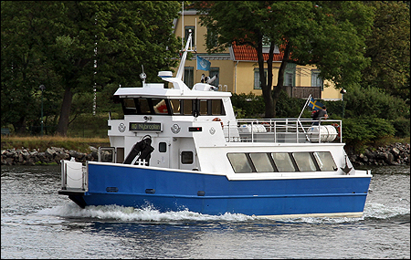 H�ttan utmed Djurg�rden, Stockholm 2019-08-07