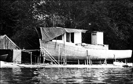 Hebe I under byggnation, B�ckebob�ck, Lilla Svenshult 1932