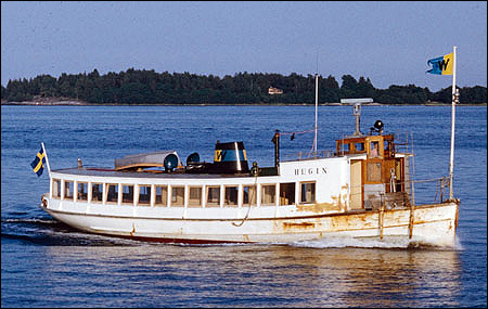 Hugin utanf�r Furusund 1966-07