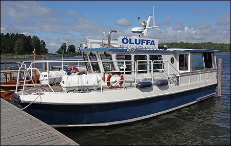 Hulda af Karlstad vid V�l�sundsbryggan, Kristinehamn 2011-08-06