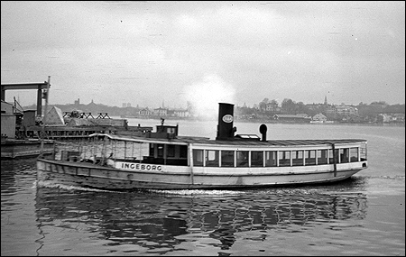 Ingeborg vid Masthamnen, Stockholm ca. 1950