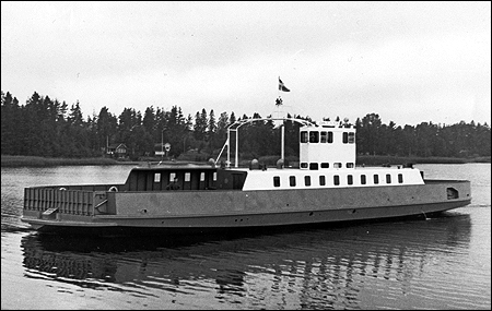 John E Olson i Kristinehamn vid leveransen 1960-09