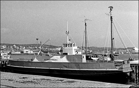 Gullmarsfrjan I i Lysekil 1967