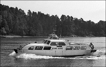 Kung Agne utanf�r Kummeln�s, Nacka 1968-08-28