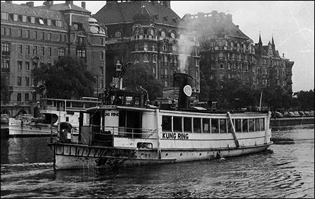 Kung Ring i Nybroviken, Stockholm 1954-10-04