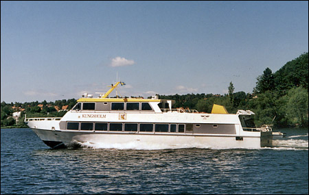 Kungsholm i Essingesundet, Stockholm 1991-07-05