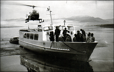 Langas p� invigningsturen 1958-06-20