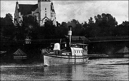 C.M. Bellman i Sunne ca 1895