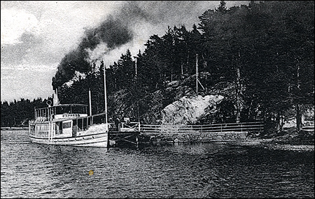 Express vid Vadvikens brygga, Dalar�