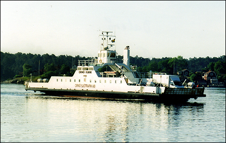Ornö Kurir utanför Dalarö 2001-06-28